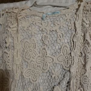 Crocheted vest
